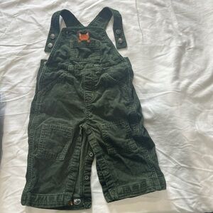 Gymboree Forest Green Corduroy Overalls
